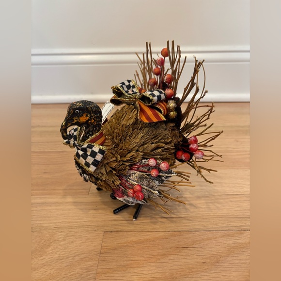 MacKenzie-Childs Harvest Turkey small brand new in box - Picture 6 of 15